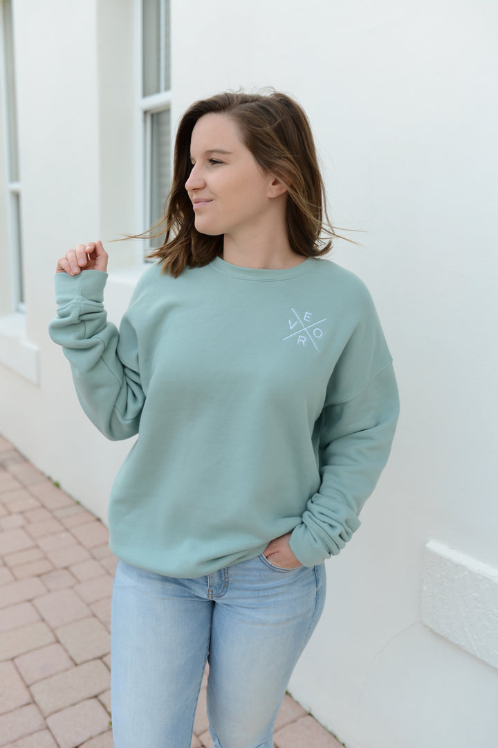 Vero Sweatshirt - Dusty Blue