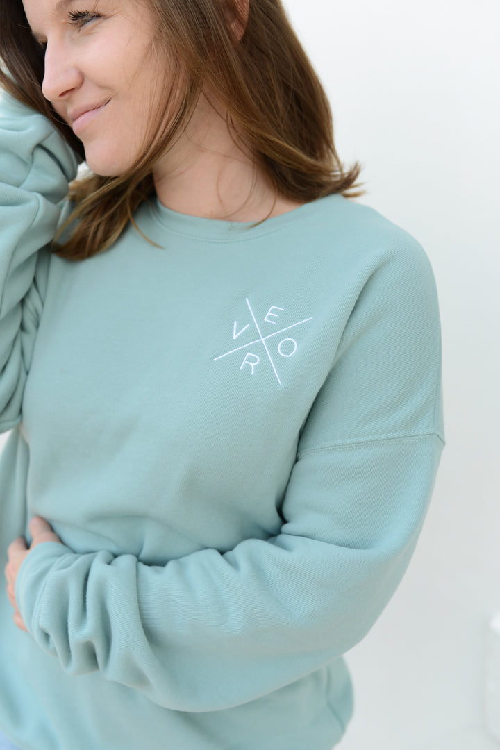 Vero Sweatshirt - Dusty Blue