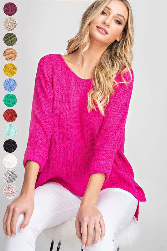 ROUND NECK SWEATER RIVER CRUISE