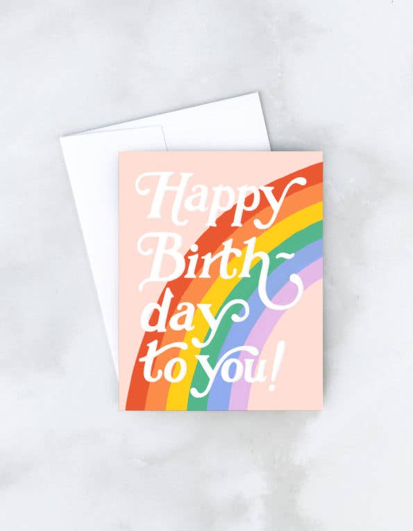 Idlewild Co. - Big Rainbow Card