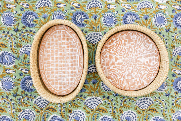 Rahab's Rope - Round Basket Weave Bread Warmer