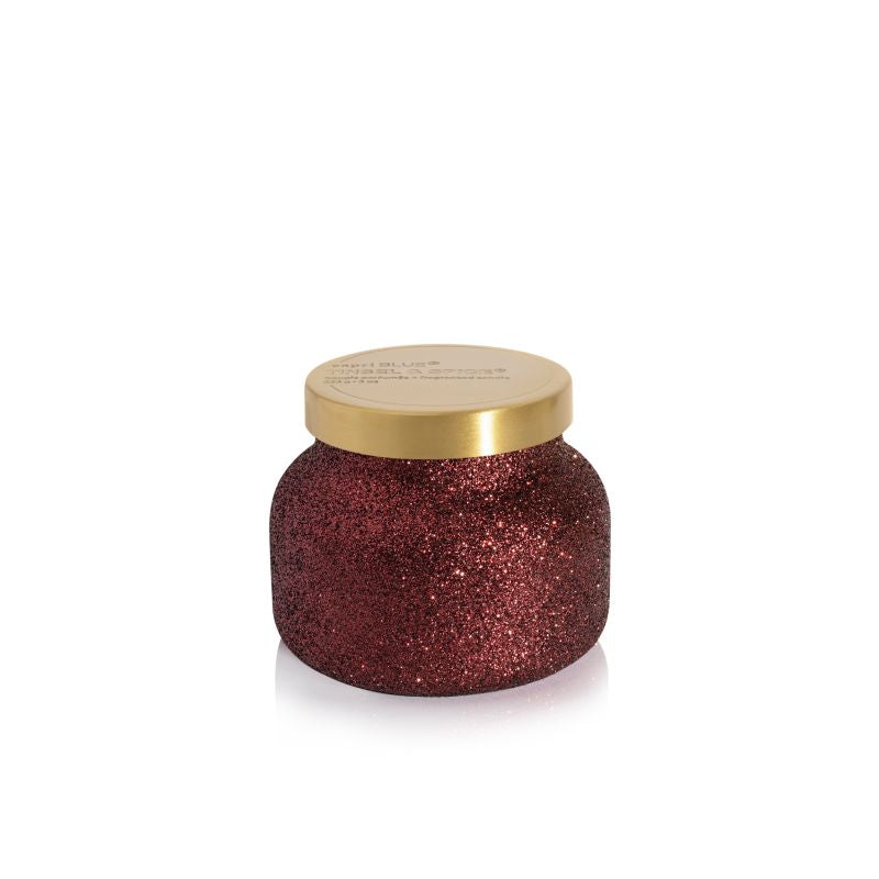 Capri Blue: Glam Petite Jar - Tinsel & Spice, 8oz