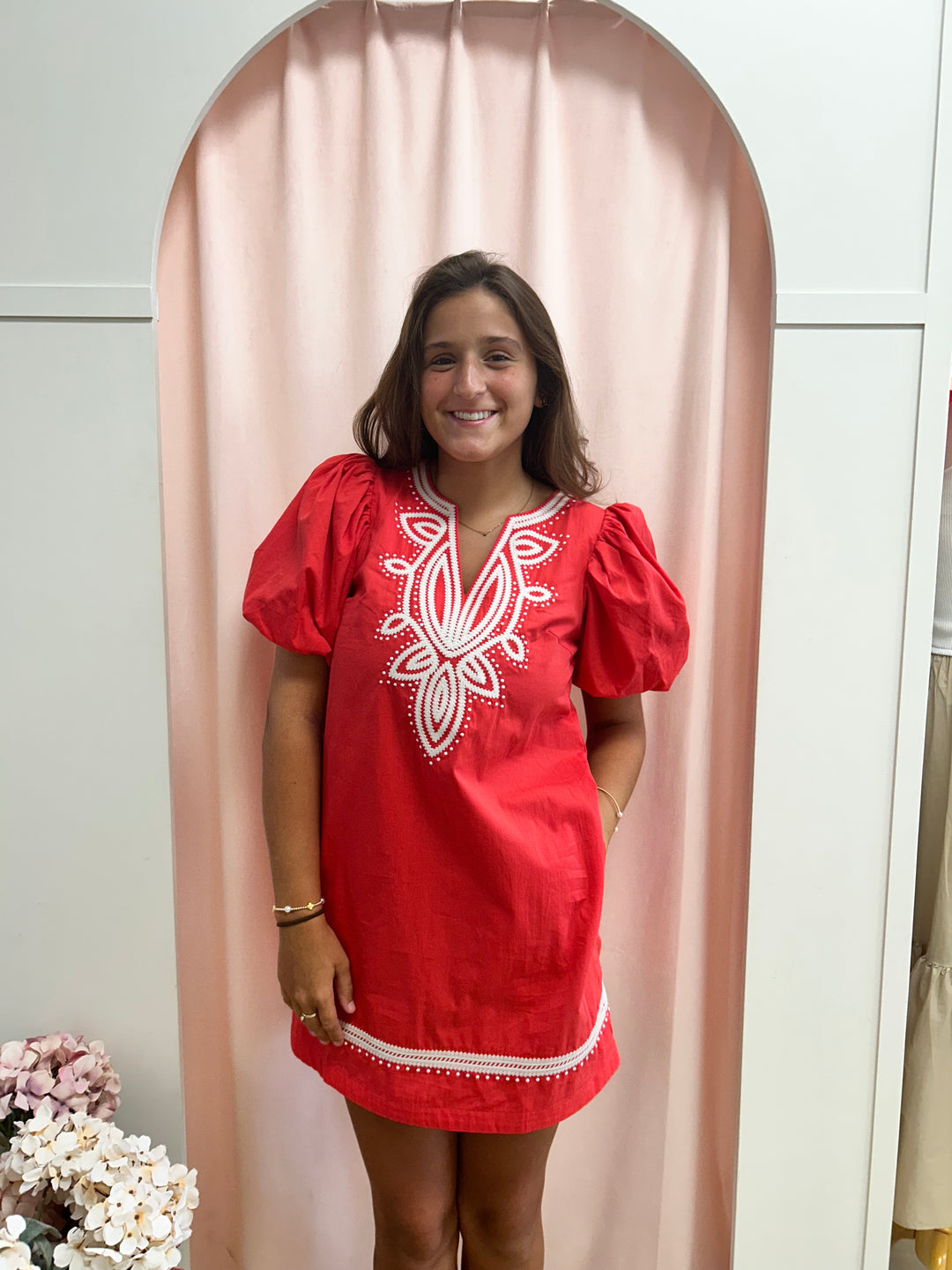 American Sampler Dress