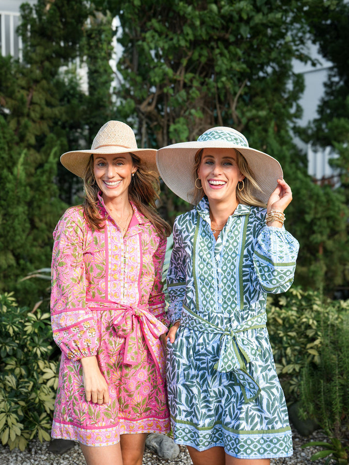 "The Natalie - Olive & White " by Leighton Ann