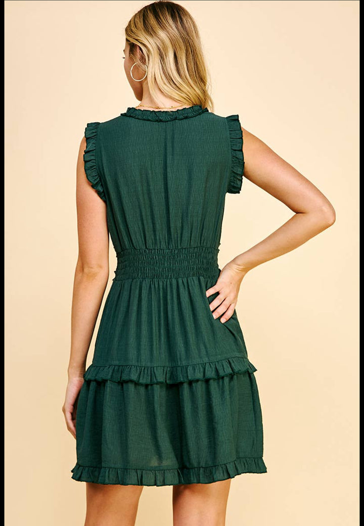 Eldan Emerald Mini Dress