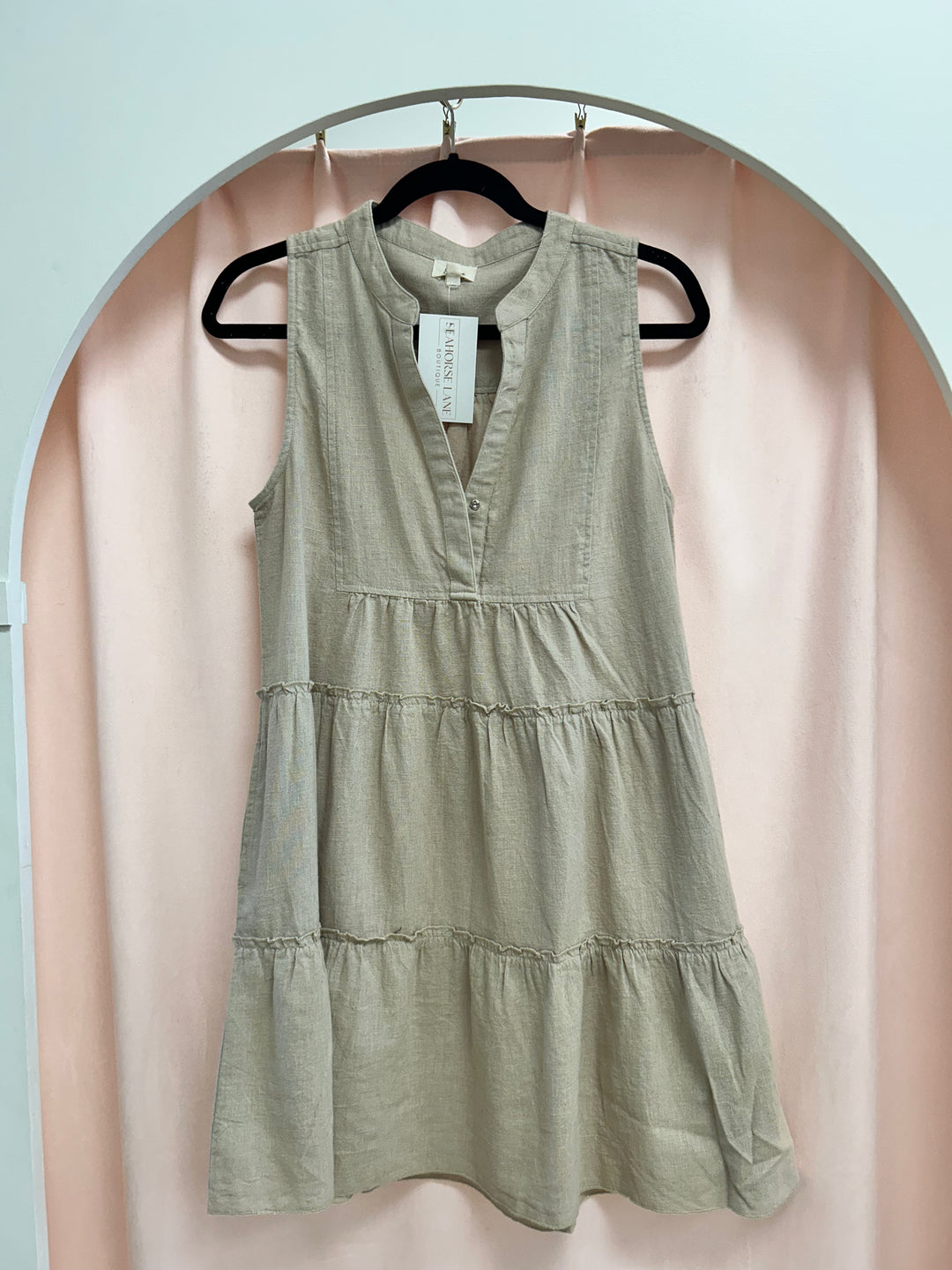 Purity Linen Dress