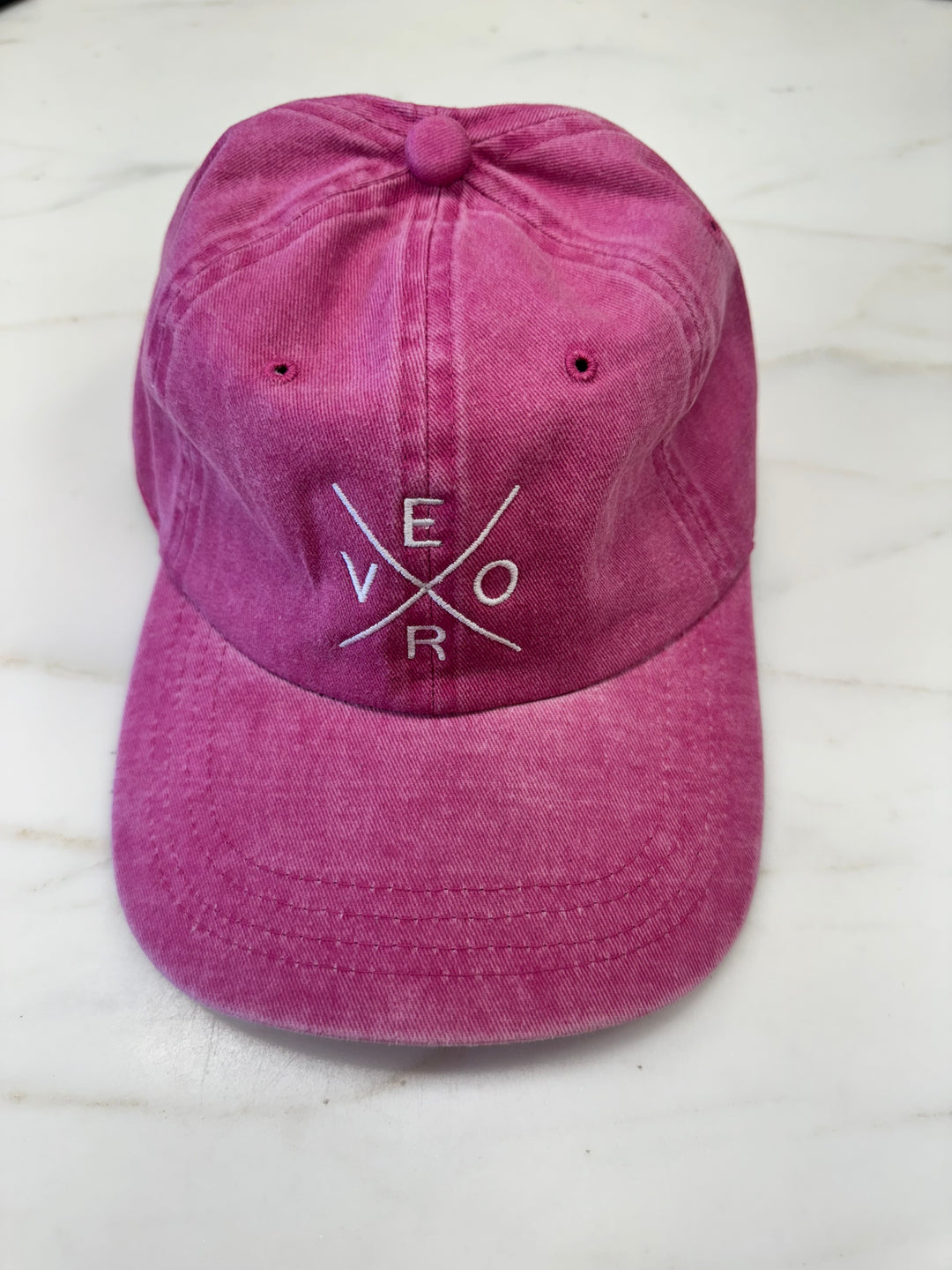 Vero Hat - Vintage Fuchsia* & White