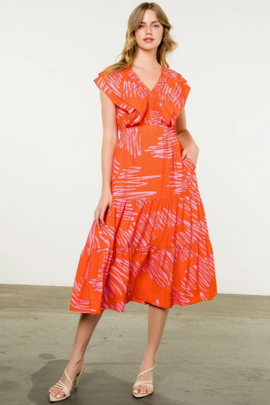 Crimson Covenant Maxi Dress