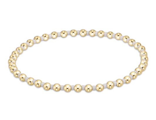 Hope Grateful Bracelet - White