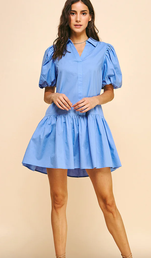 Liberty Bell Dress - Urban Blue