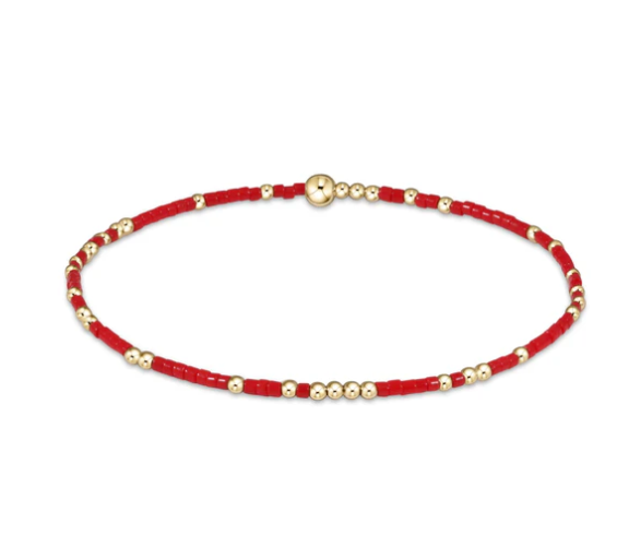 Hope Unwritten Bracelet Bright Red – Seahorse Lane
