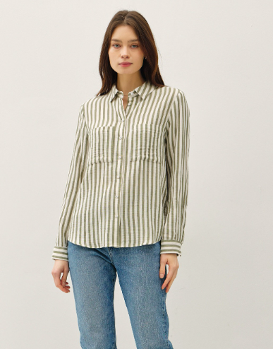 Sage Stripes Shirt