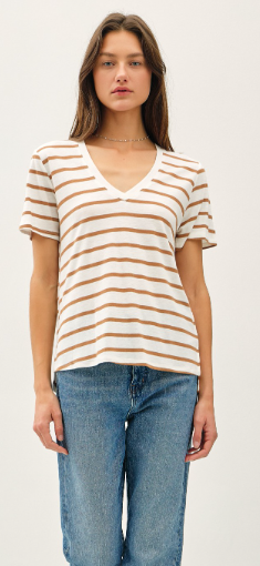 Milk & Honey Stripes Top