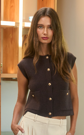 Grace Upon Grace Top - Brown