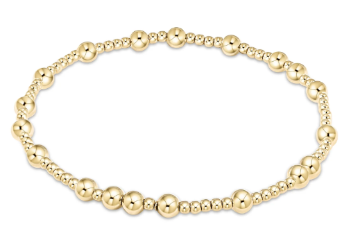 Egirl Hope Unwritten 4mm Bead Bracelet - Gold