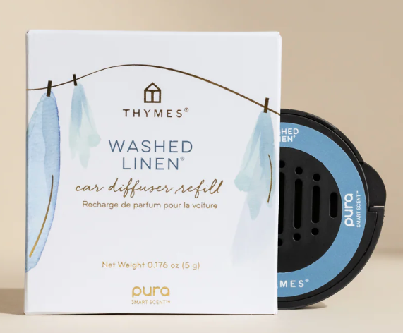 Pura Car Refill - Washed Linen by Thymes