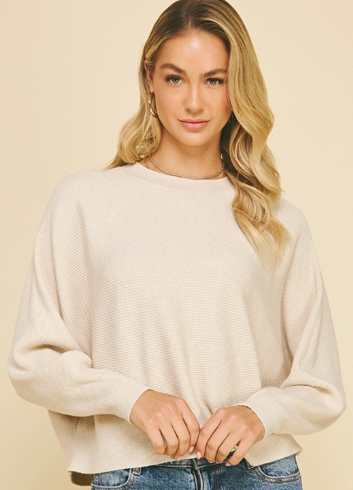 Go In Peace Sweater - Beige