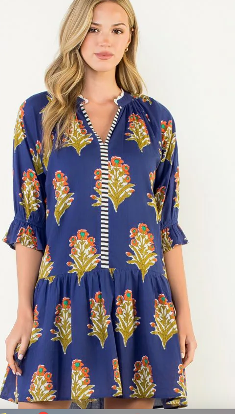 Blue Flame Dress