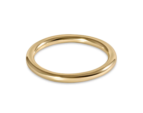 Classic Gold Band Ring - Size 8