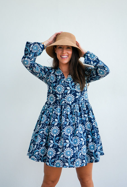 "The Maggie - Cobalt & White" by Leighton Ann