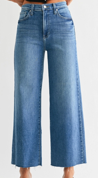 Sunday Blues Wide Leg Jeans