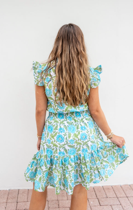 "The Katherine - Teal and Green" by Leighton Ann