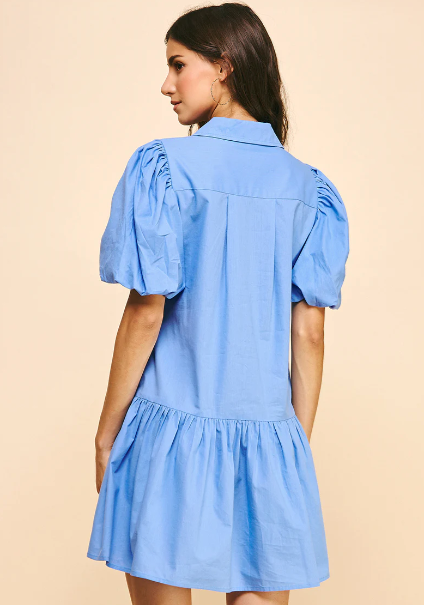 Liberty Bell Dress - Urban Blue