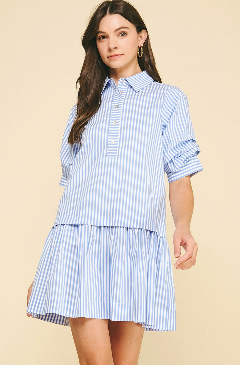 belle blue and white dress Bleu Button DECMARKDOWN2024 This classic costume is Wrangler Wrancher Polyester Dress Color:Crazy Horse