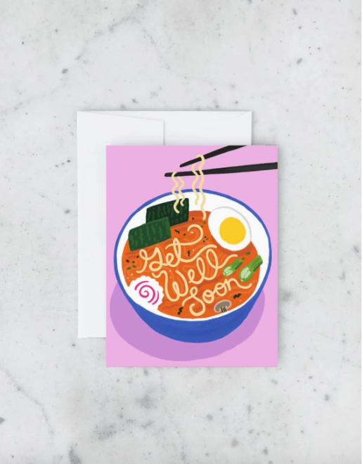 Ramen Card - Get Well Soon