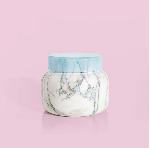 Capri Blue: Modern Marble Signature Jar - Blue Jean, 19oz