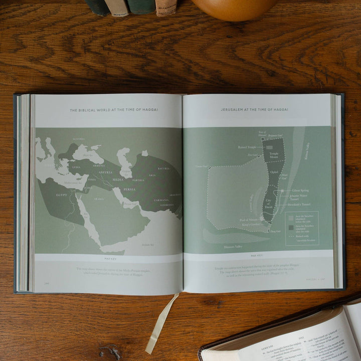The Daily Grace Co - Bible Maps Handbook | Coffee Table Book