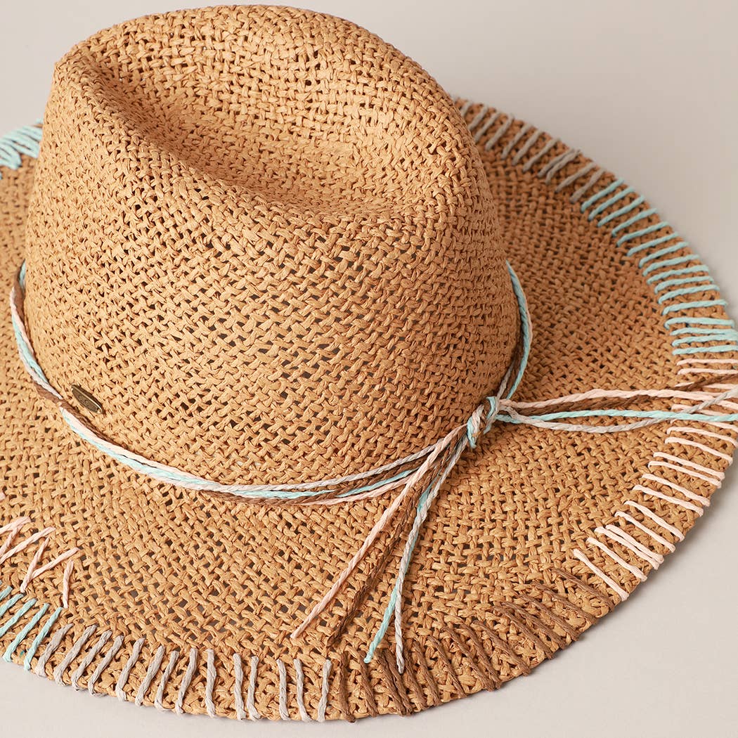 Panama Shine Hat - Dark Natural