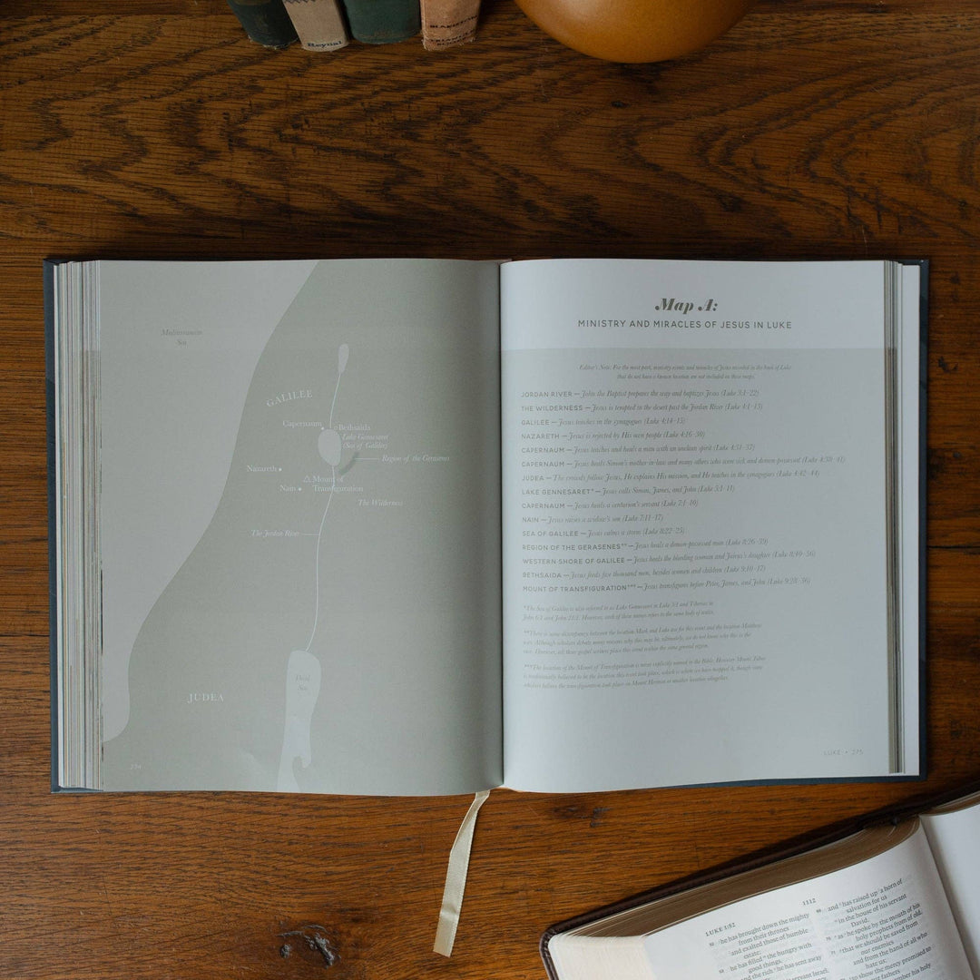 The Daily Grace Co - Bible Maps Handbook | Coffee Table Book
