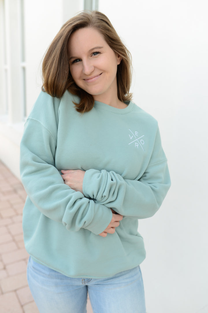 Vero Sweatshirt - Dusty Blue