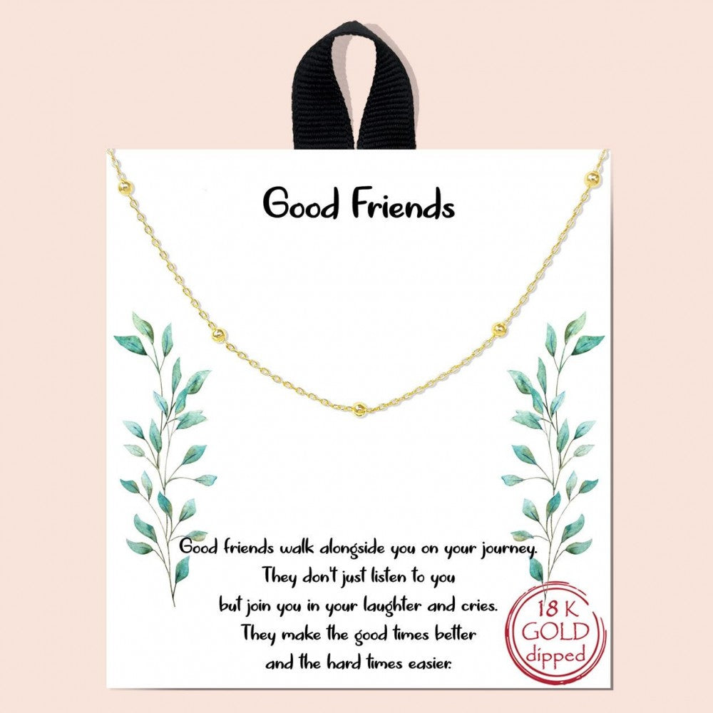 Good Friends Choker Necklace