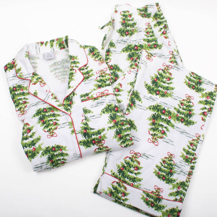 Everly Evergreens Flannel PJ Set