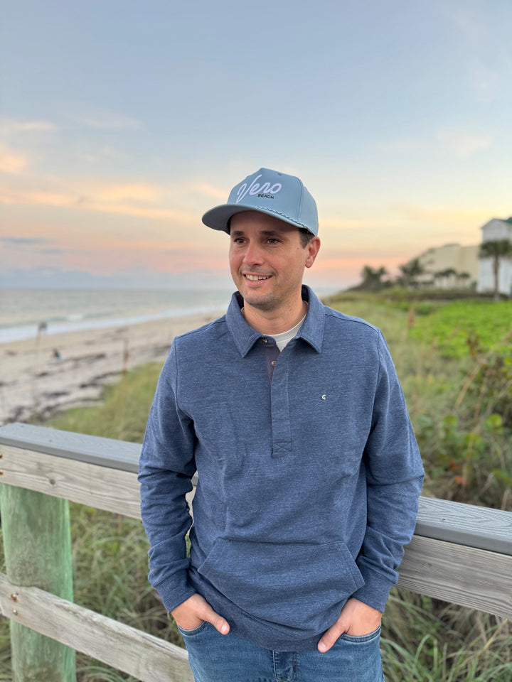 Vero Performance Rope Hat - Ocean Grey