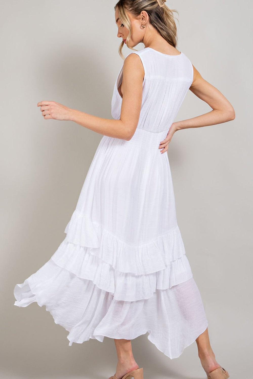 Shore Thing Maxi Dress - Off White