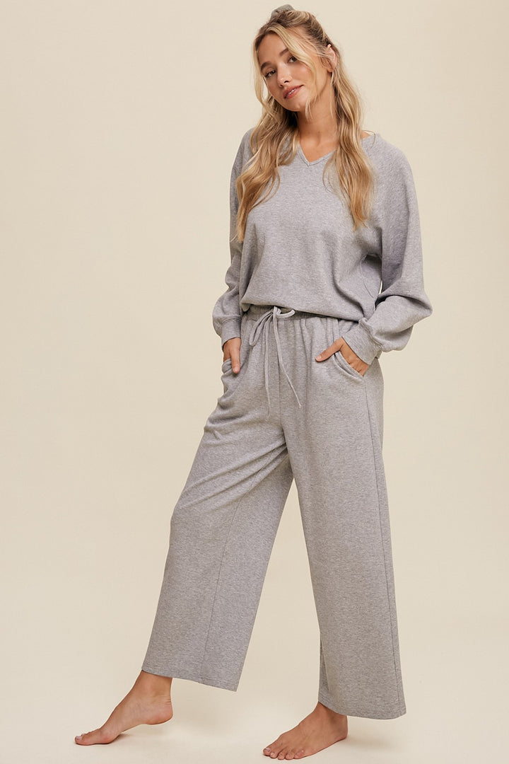 Ready to Relax Set, Top - Gray