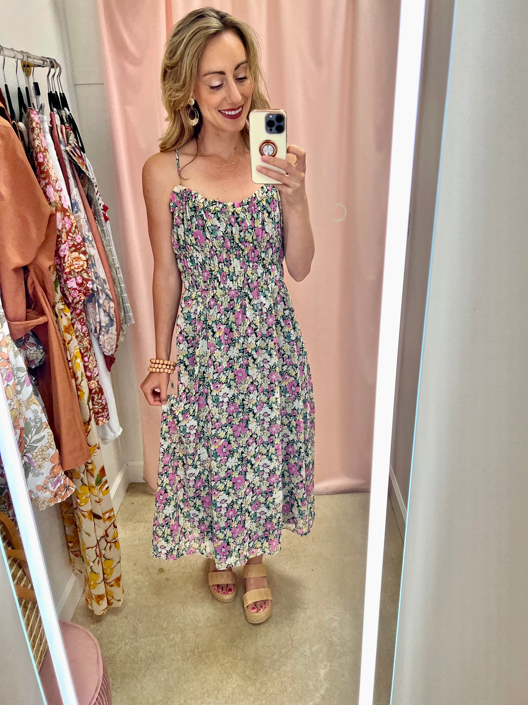 Change in The Air Midi Dress