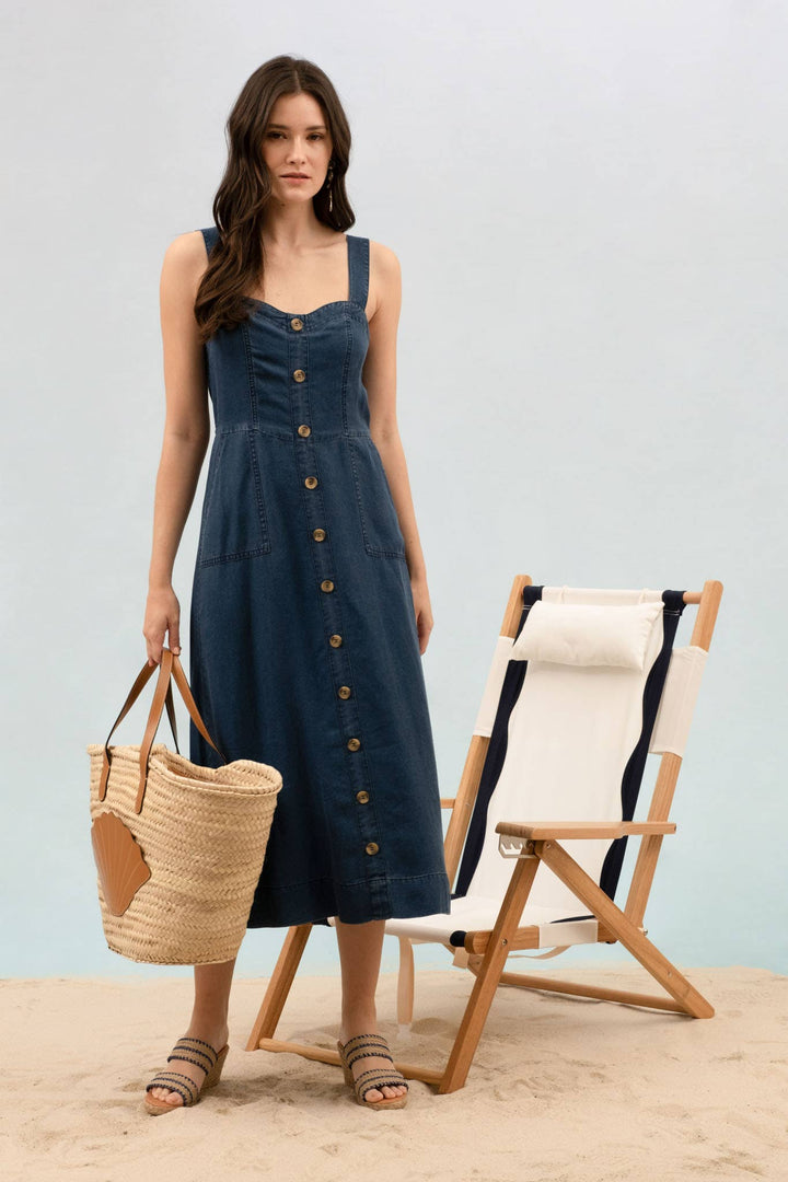 Beloved Chambray Dress
