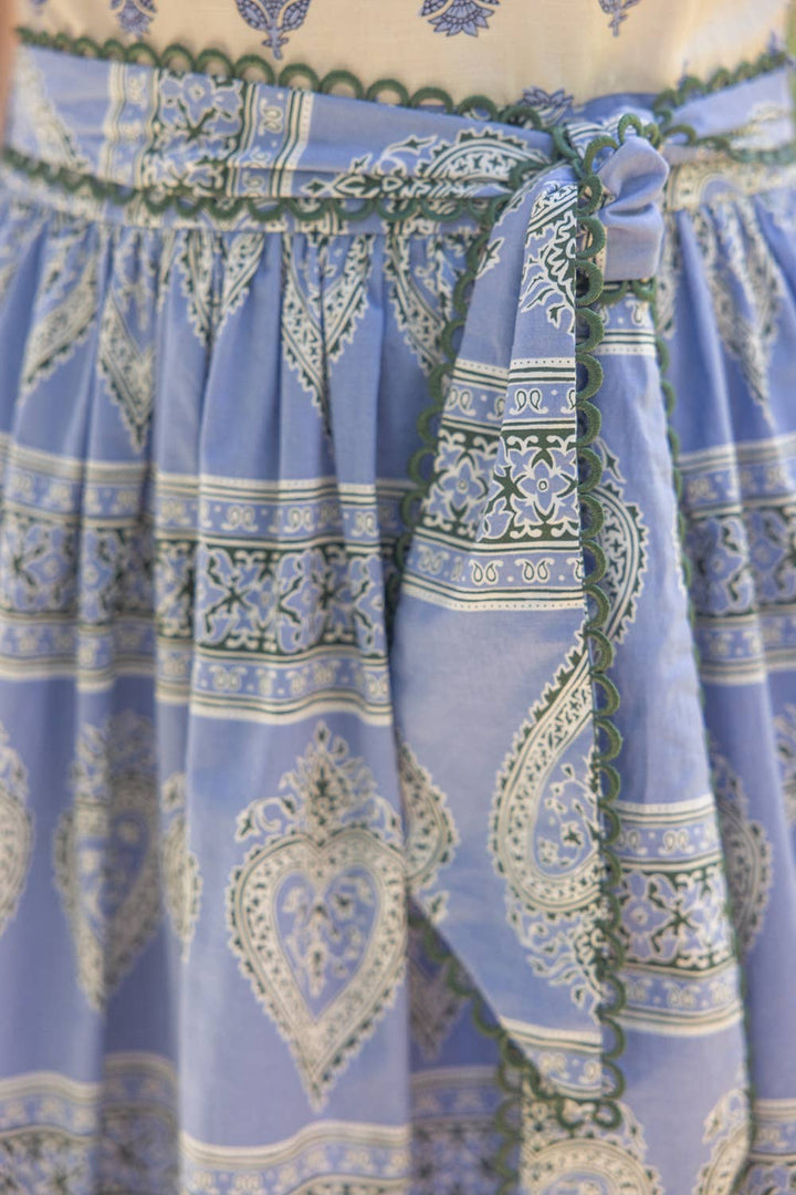 Missy Mixed Print Midi Dress