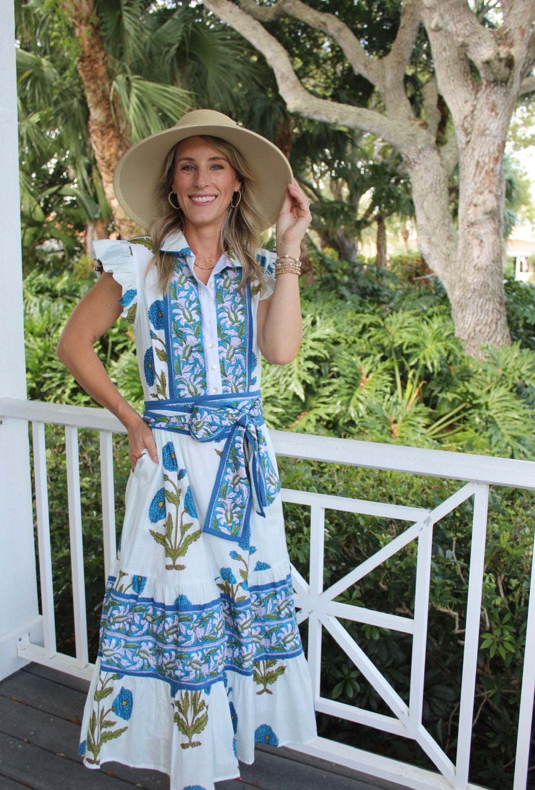 "The Natalie Midi" - Blue By Leighton Ann