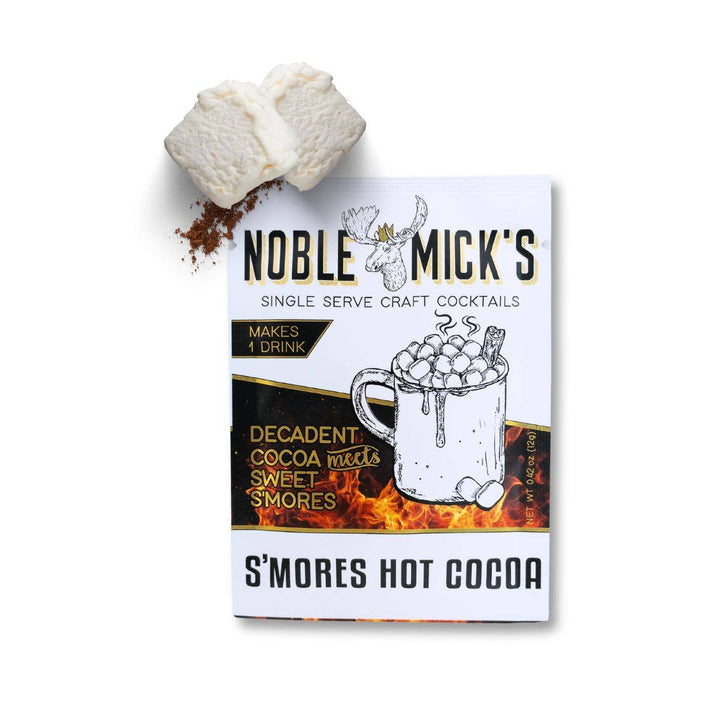 NOBLE MICK'S - Single Serve Craft Cocktails - S'mores Hot Cocoa Single Serve Craft Cocktail