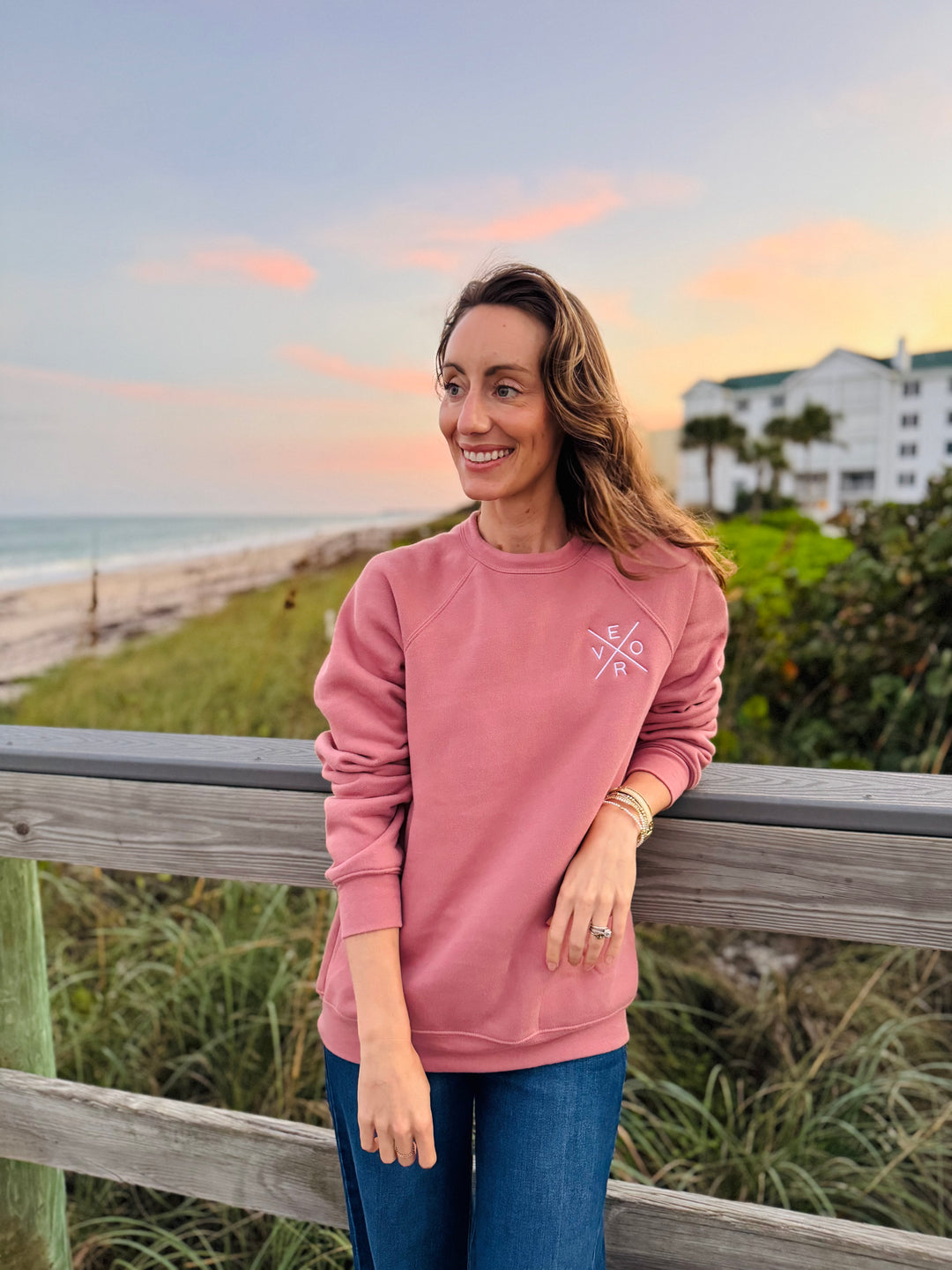 Vero Sweatshirt - Mauve