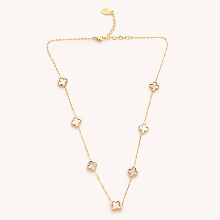 Nikki Smith Designs - Mini White Flora Necklace
