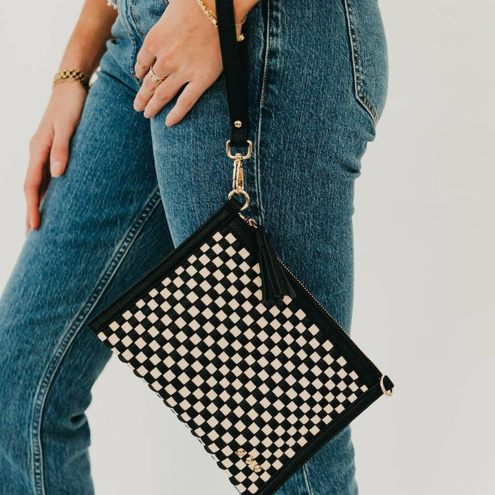 Veda Woven Crossbody Bag