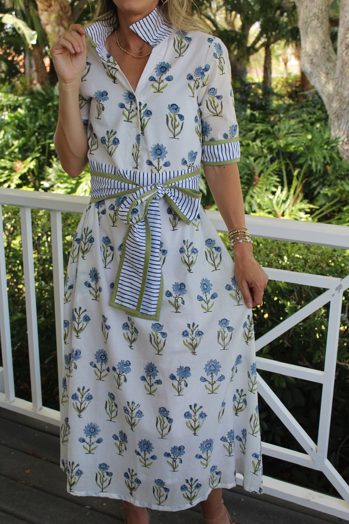 "The Laurel" - Blue Carnation By Leighton Ann