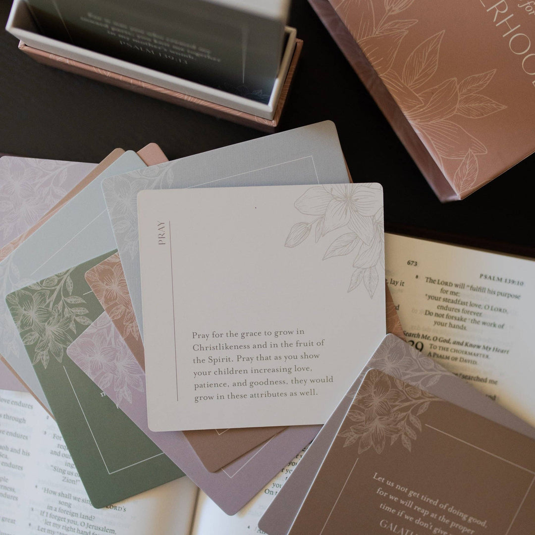 The Daily Grace Co - Prayers for Motherhood Verse Card Set
