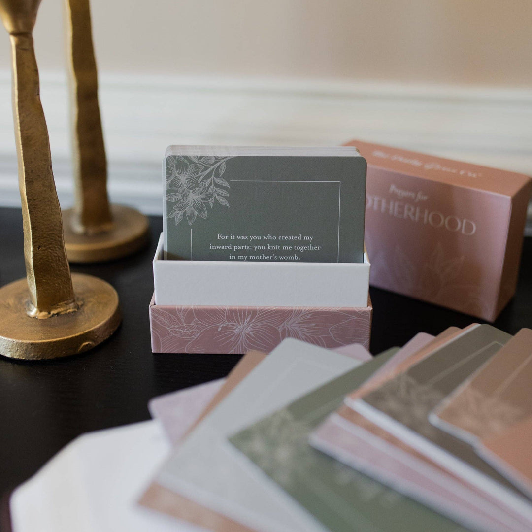 The Daily Grace Co - Prayers for Motherhood Verse Card Set